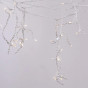 Уличная гирлянда бахрома 6 м 120 LED белый провод IP44