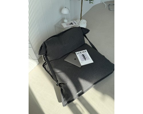 Кресло мешок PUFFY HOME (Alpaca), серый