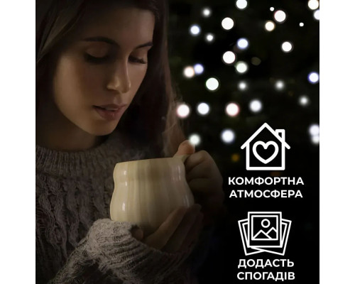 Гирлянда нить 22 м 500 LED белая 8 режимов GarlandoPro W500LEDW